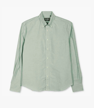 Gitman Brothers Vintage - Green Oxford Weekend